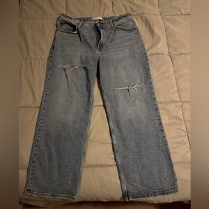 Abercrombie 90s Relaxed Jean High Rise Curve Love Size 16